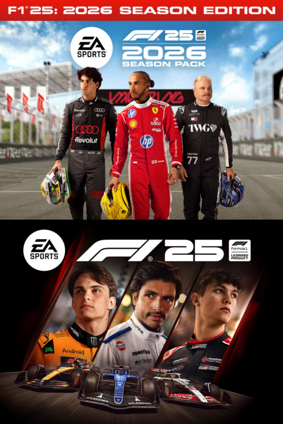 F1 25 Edição da Temporada 2026  - MÍDIA PARENTAL XBOX ONE/SERIES
